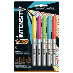 Rotuladores Bic Intensity Intensos Blister De 5 Unidades