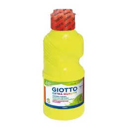 Témpera Giotto 250g Amarillo Fluorescente