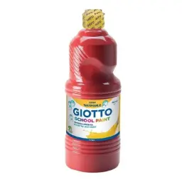 Témpera Giotto 500gr Rojo