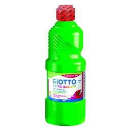 Témpera Giotto 250g Verde Fluorescente
