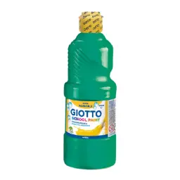 Témpera Giotto 500gr Verde Oscuro