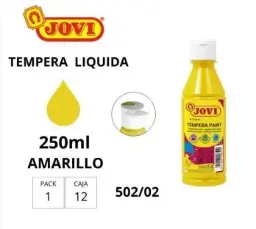 Tempera Jovi 250gr Amarillo