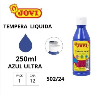 [630265] TEMPERA JOVI 250GR AZUL ULTRAMAR 