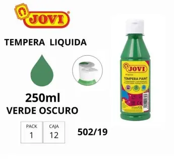 [630261] TEMPERA JOVI 250GR VERDE OSCURO 