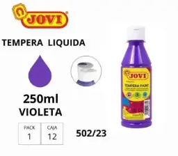 Tempera Jovi 250gr Violeta
