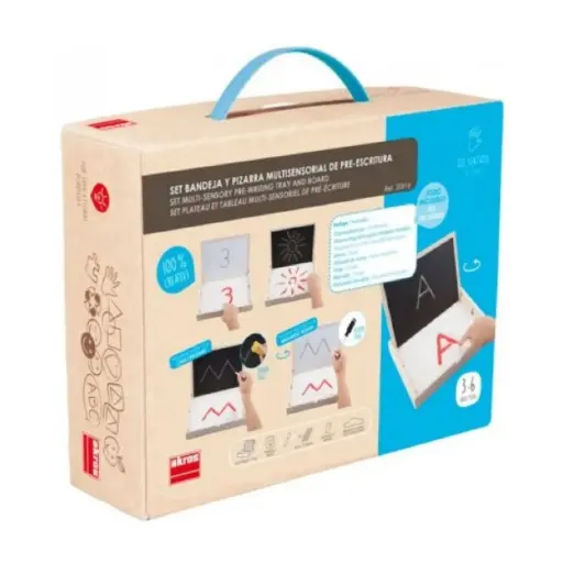 [825677] BANDEJA Y PIZARRA MULTISENSORIAL SET