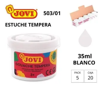 [630071] TÉMPERA JOVI ESCOLAR 35CC BLANCO