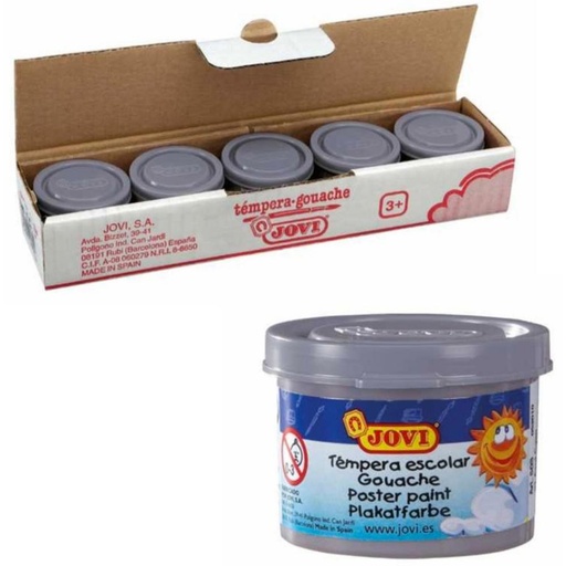 [630748] TÉMPERA JOVI ESCOLAR 35CC PLATA