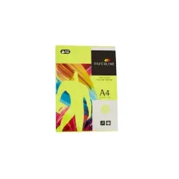 Papel A4 75g 500 Hojas Color Verde Fluor