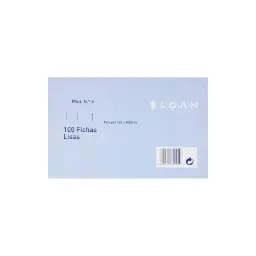 Fichas Rayadas Loan 125 X 200 Mm Nº4