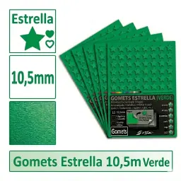 Gomets Estrella Verde