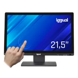 Monitor Táctil Capacitivo Iggual 21,5" Fhd 16:9 – Mtl21px