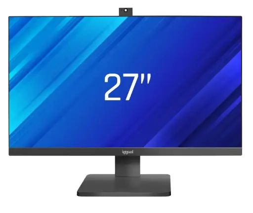 [826104] MONITOR IGGUAL 27" IPS FHD 100 HZ CON WEBCAM – ML27WC