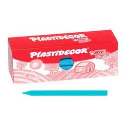 Ceras Plastidecor Peques 12u Azul Claro