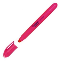 Marcador Fluorescente De Cera Rosa Jovi