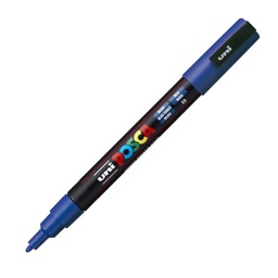 Rotulador Posca Pc-3m Azul