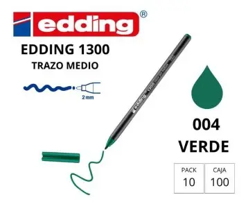 [080216] ROTULADOR EDDING 1300 VERDE