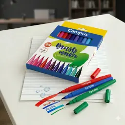 Rotulador Campus Punta Pincel 24 Colores