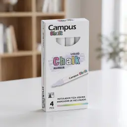 Rotulador Campus Tiza Liquida Blanco
