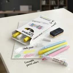 Rotulador Campus Tiza Liquida Amarillo Neon