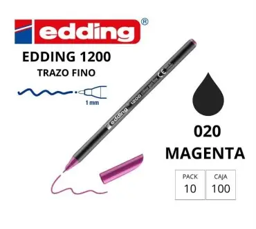 [119424] ROTULADOR EDDING 1200 MAGENTA