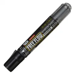 Rotulador Free Flow Negro Recargable Para Pizarra Blanca