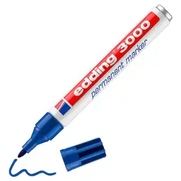 Rotulador Edding 3000 Azul
