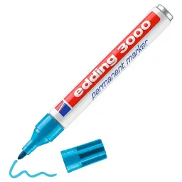 Rotulador Edding 3000 Azul Claro