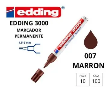 [119375] ROTULADOR EDDING 3000 MARRON