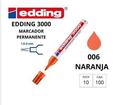 [119278] ROTULADOR EDDING 3000 NARANJA
