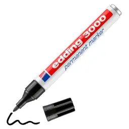Rotulador Edding 3000 Negro
