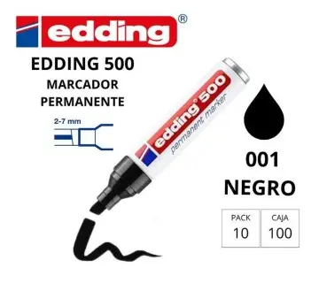 [080275] ROTULADOR EDDING PERMANENTE 500 NEGRO