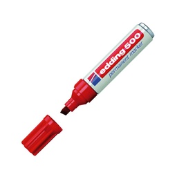 Rotulador Edding 500 Rojo
