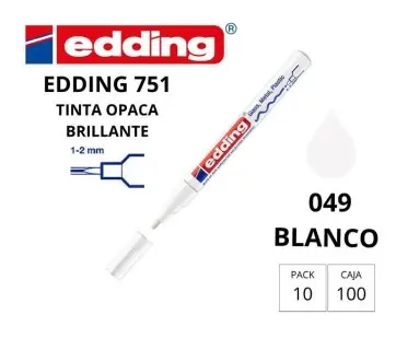 [120135] ROTULADOR EDDING PERMANENTE 751 BLANCO