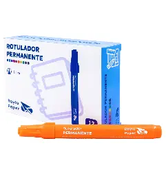 Rotulador Permanente Raylu Ultraink Naranja