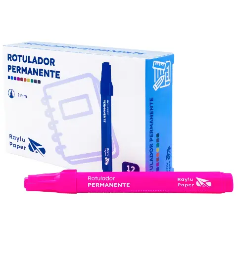 [081273] ROTULADOR PERMANENTE RAYLU ULTRAINK ROSA