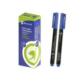 Rotulador Permanente Super Fino 0,4mm Azul