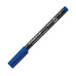 Rotulador Staedtler Lumocolor Permanente 318-3 Azul Punta Fina