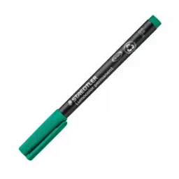 Rotulador Staedtler Lumocolor Permanente 318-5 Verde Punta Fina
