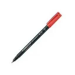 Rotulador Staedtler Lumocolor Permanente 313-2 Rojo Punta Superfina