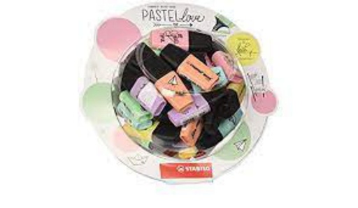 [081113] FLUORESCENTE STABILO MINI PASTEL