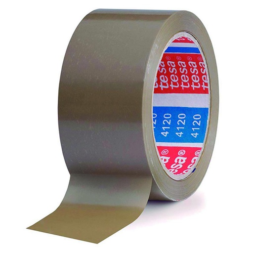 [040779] CINTA DE PRECINTO TESA PVC MARRÓN 50MM×132M 