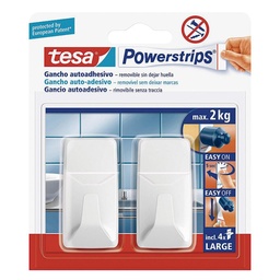 Ganchos Tesa Powerstrip Grande