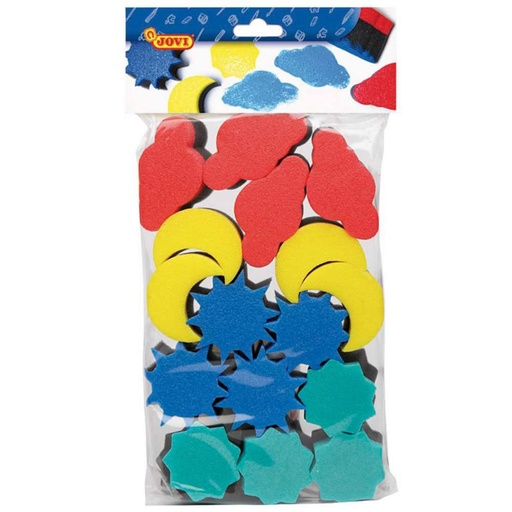 [649617] ESPONJAS DE PINTURA JOVI PACK 16 UDS 