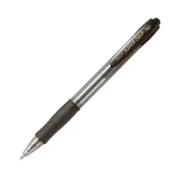 Bolígrafo Pilot Super Grip Negro