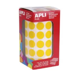 Gomets Apli Circulo 15 0 Azul Rollo