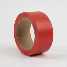 Precinto De Embalaje Pvc Rojo 66m×50mm