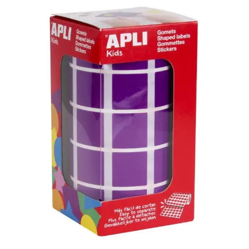 [650299] GOMETS APLI CUADRADO 20MM LILA ROLLO