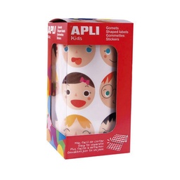 Gomets Apli Emociones Removibles Ø33 Mm (360 Uds)