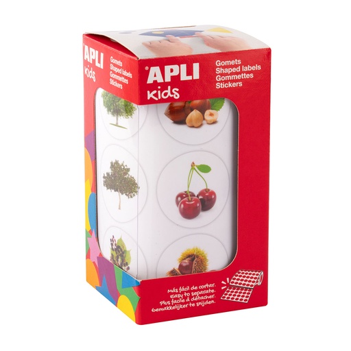 [825716] GOMETS TEMÁTICOS DE ARBOLES Y SUS FRUTOS – 360 GOMETS